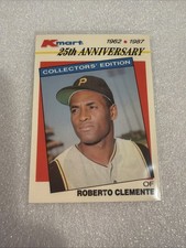 1987 Topps Kmart 25th Anniversary Roberto Clemente #2 HOF NM!
