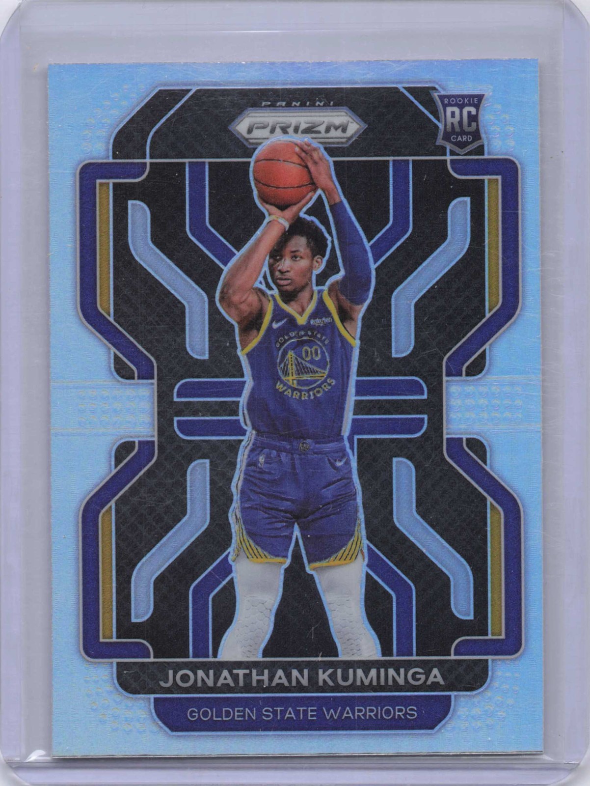 2021-22 Panini Prizm Basketball Jonathan Kuminga Silver Prizm #307