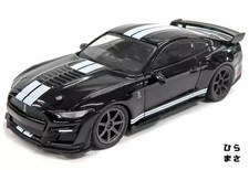 Diecast 1/64 Ford Mustang Shelby GT500 RHD Shadow Black Mini GT
