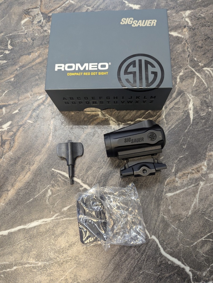 Sig Sauer #SOR5102 ROMEO5 GEN II 1x20mm, 2 MOA Green Dot Sight