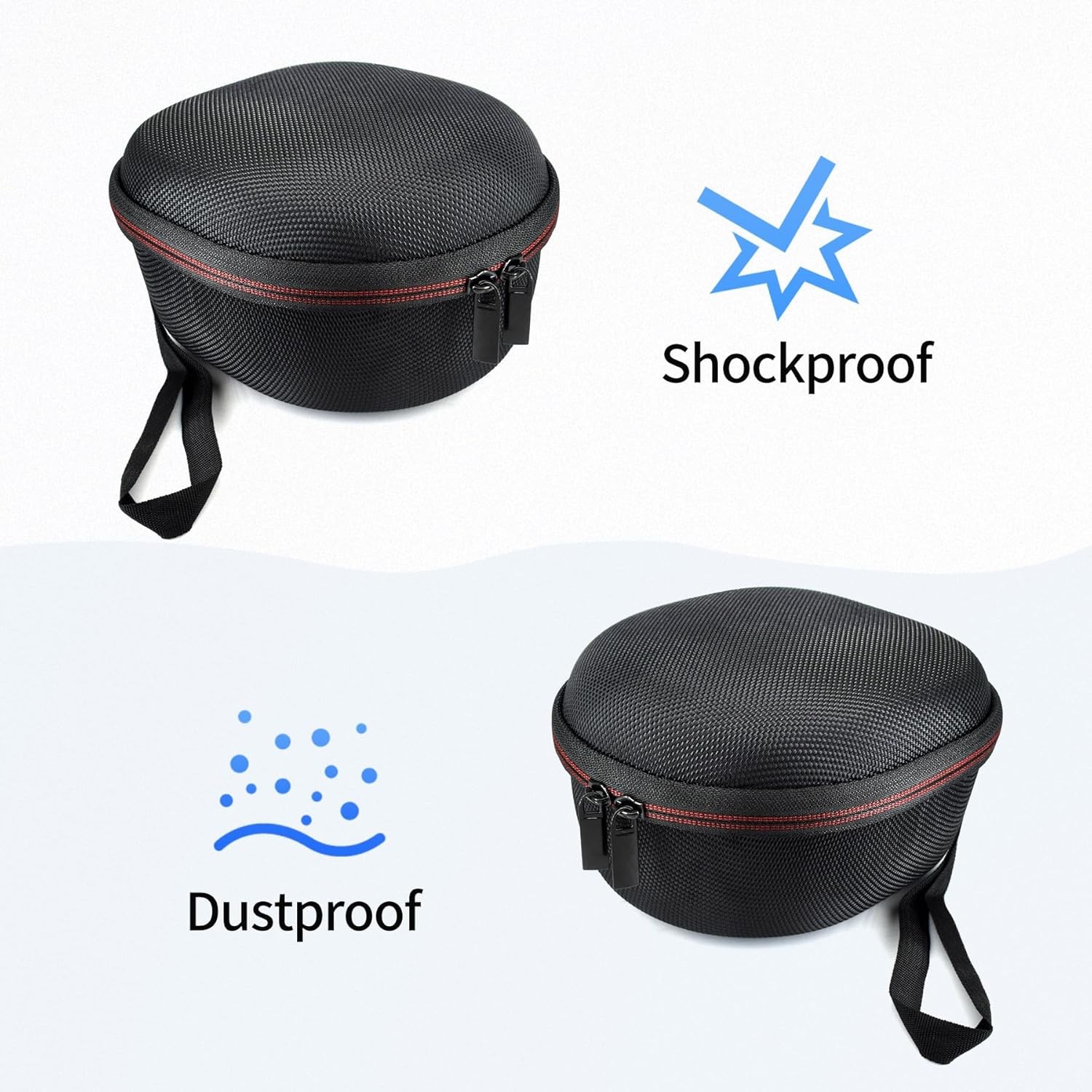 Hard Shell Shockproof Protective Storage Bag Carrying Case for Howard Leight Imp