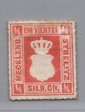 Mecklenburg-Strelitz Michel Nummer 1 ungebraucht (x)