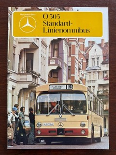 Brochure Mercedes Benz O 305 Standard Bus MY 1979 80