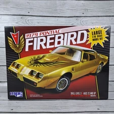 MPC 1979 Pontiac Firebird Large Scale Model Kit 1/16 Scale Skill Level 3 NEW