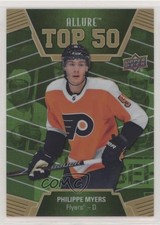 2019-20 Upper Deck Allure Top 50 Green Border 32/50 Philippe Myers #T50-41 08qb
