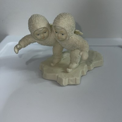 Department 56 Snowbabies We Make A Great Pair Skating Angels