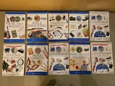 Boy Scouts Of America BSA Merit Badge Series Books Lot Of 10 (2008 -2015)