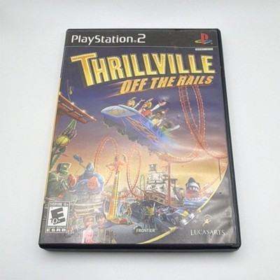 LucasArts Thrillville: Off the Rails PS2 w/ Manual NTSC-U/C E10+ Simulation