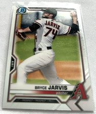 2021 Bowman Chrome Baseball Prospects Bryce Jarvis Arizona Diamondbacks #BCP-44
