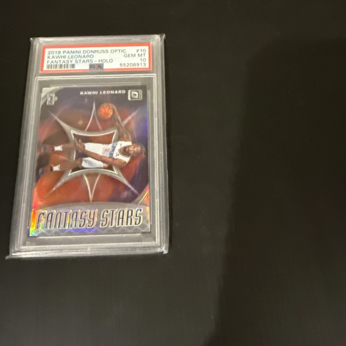 Kawhi Leonard Professional Sports Authenticator (PSA) Basketball
