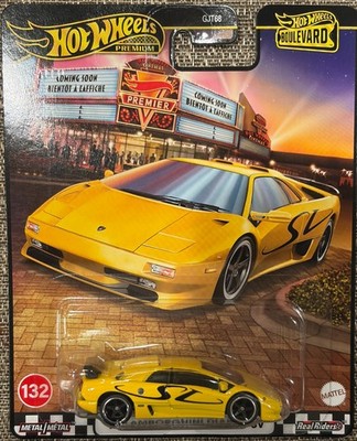 2025 Hot Wheels Premium Boulevard #132  95 Lamborghini Diablo SV , Free Shipping