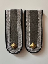 East German Volkspolizei Shoulder Boards – DDR Police Officer Epaulette Cold War