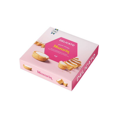 Swedish Classic: Delicato Mazarin 4-Pack (220g) Delicato 4x55g Swedish Fika