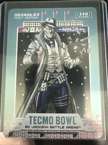 2026 Bo Jackson Battle Arena Tecmo Bowl Coinslot SB503 Ice Scoreboard Foil