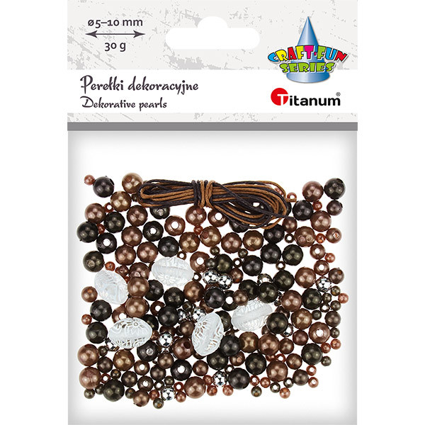 5903714549801 Перельки декорационные, место сбора бижутерии тонача Бронзова