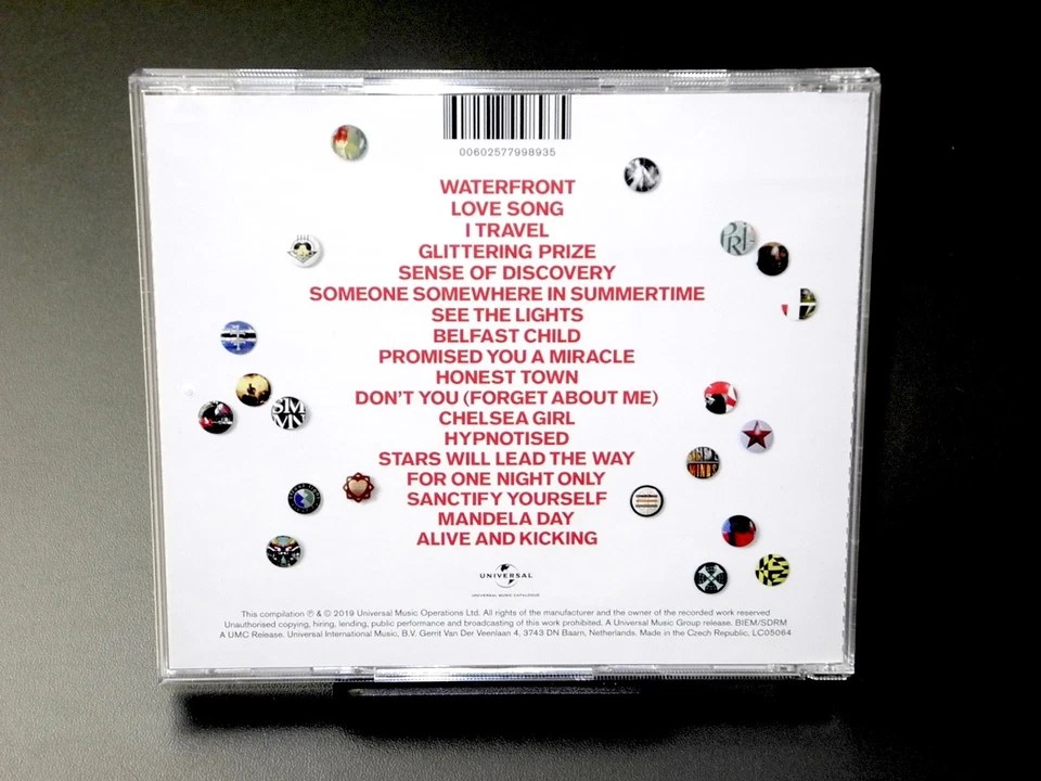 simple minds cd - 40: the best of 1979-2019 - Bild 2 von 2