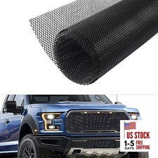 Trimmable Car Grill Mesh,Aluminum Alloy Automotive Grilles,Universal Mesh