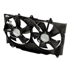 Engine Dual Radiator Condenser Cooling Fan Assembly Replacement for Nissan