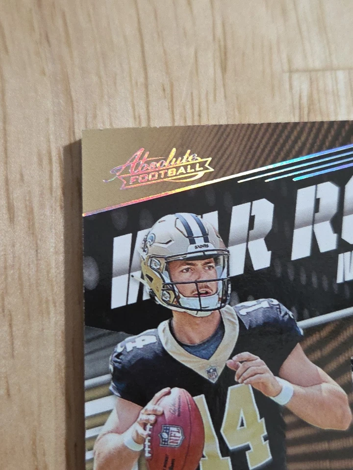 2023 Absolute JAKE HAENER War Room LOGO PATCH Silver /49 Rookie Saints SP - Image 2 of 4