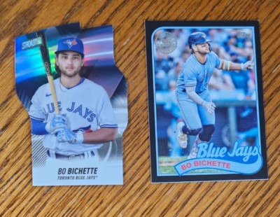 Bo Bichette -2024 Topps 35th 1989 Black #/299 + Stadium Club Triumverate T-22