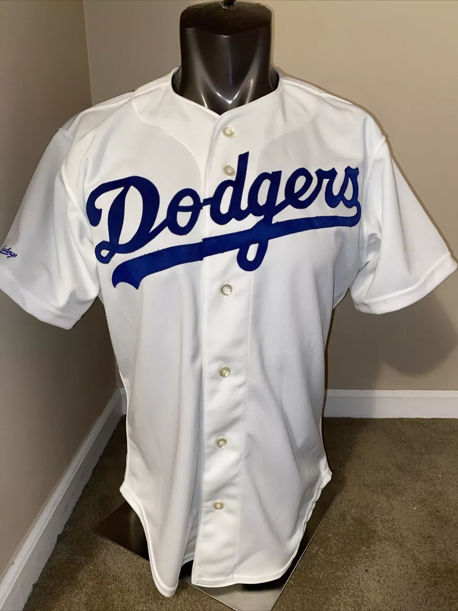 Los Angeles Dodgers Authentic Rawlings Home Jersey Size 44 Vintage