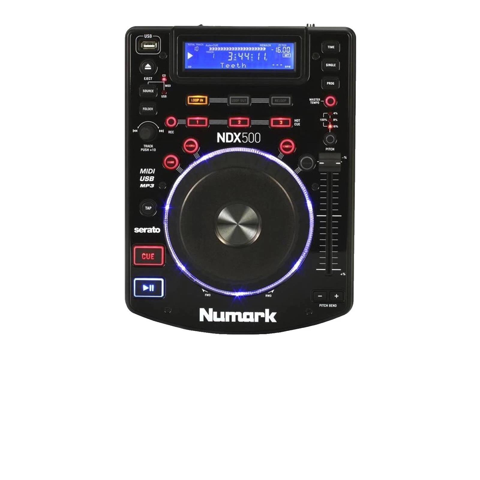 Numark Single Deck Controller Digital DJ Controllers