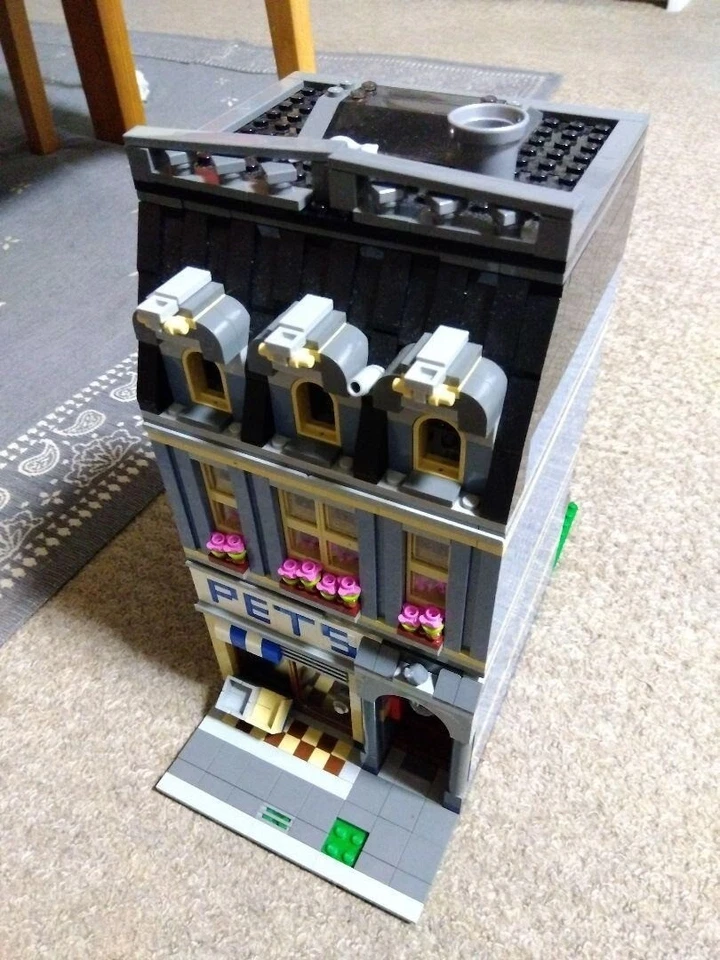 LEGO Creator Expert Modular Buildings Pet Shop 10218, 2011. Usado retirado de JP Foto 4 de 4