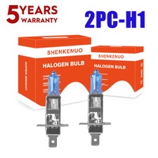 H1 Halogen Super Bright 12v  Headlight Bulb Kit High Low Beam Drl Kit
