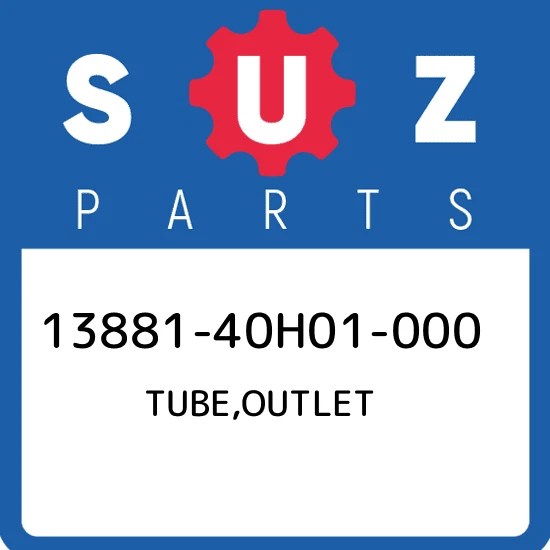 .TUBE, OUTLET