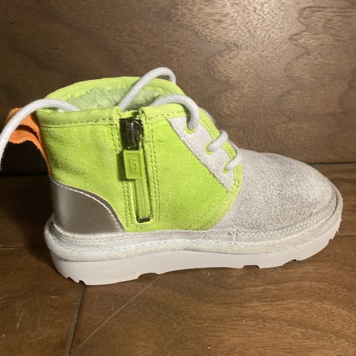 UGG x Oscar The Grouch Neumel II 1147230T Grey Size 11 Toddler Pre School - Picture 8 of 14