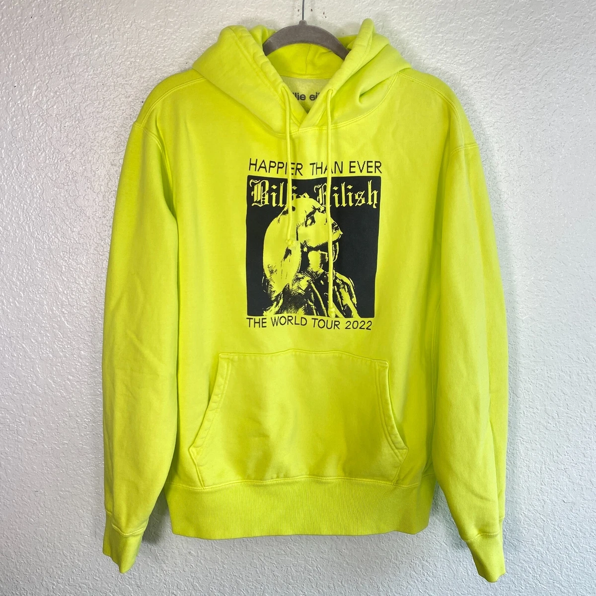 Billie eilish shop hoodie yellow