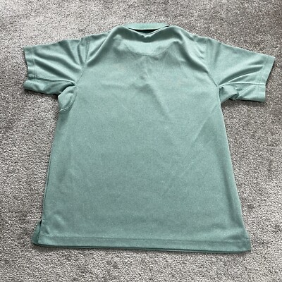 Columbia Polo Shirt Mens Medium Green Collared Short Sleeve Active Golf Rugby