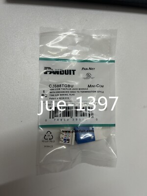 Prise Module RJ45 Panduit Cat 6 TG Blindé CJS688TGY - Foto 5