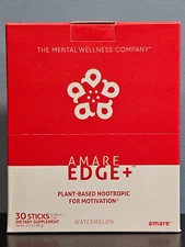 Amare Global Edge+ Watermelon 30 Sticks - New / Sealed! Motivation! Exp 8/2026