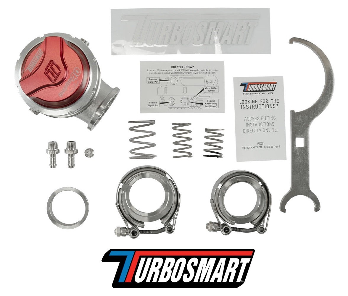 Turbosmart Gen-V WG40 CompGate Comp-Gate 40 14psi Red 40mm 