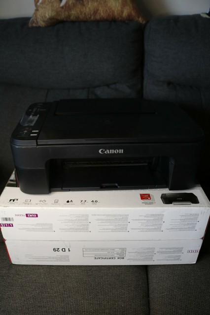 Canon Pixma TS3355 All-in-One Wireless Inkjet Printer - Black (3771C069)  for sale online | eBay