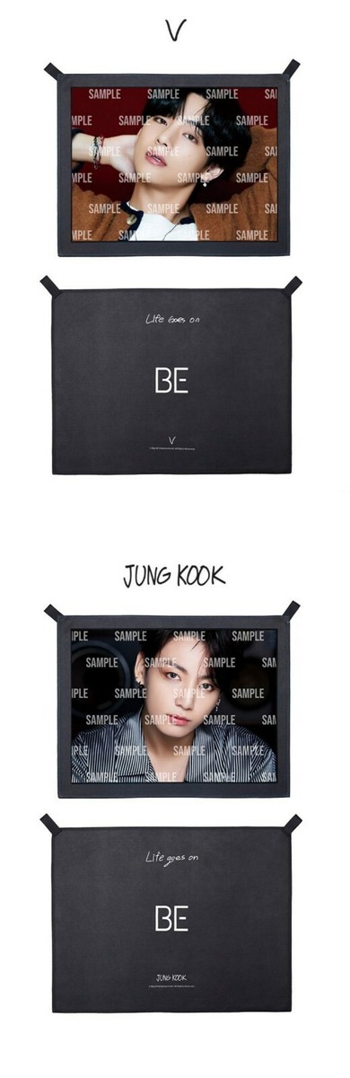 BTS 防弾少年団 BE FABRIC POSTER 7枚セット BTS 防弾少年団 BE FABRIC POSTER 7枚セット