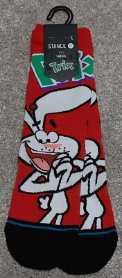 New! Kids Stance Socks Size Large ''Trix Kids''