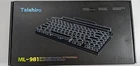 Taiahiro ML-981 Retro Mechanical Hotswappable Bluetooth Keyboard-Wood/Black