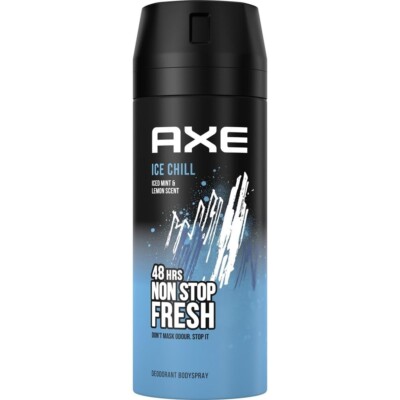 3x Deo Spray Axe Deodorant Bodyspray Men Ice Chill 48H fresh 150 ml