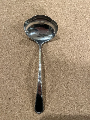 International Sterling Silver Pine Tree Ladle 5 3/8"