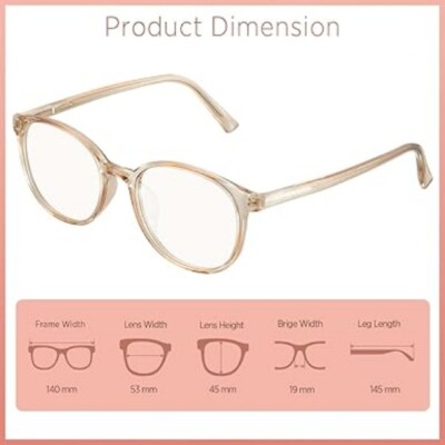 Blue Light Blocking Glasses For Women Ease Computer Digital Eye Strain Headaches