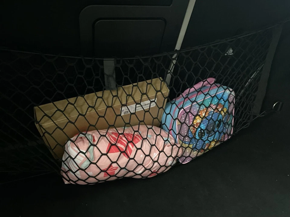 Rear Trunk Envelope Style Cargo Net for MERCEDES-BENZ B180 B200 B250 2006-2019 - Image 3 of 4