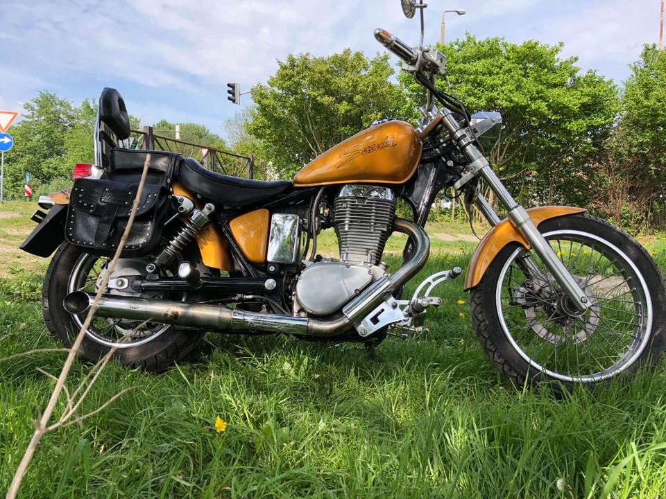 Suzuki LS 650 ccm Chopper Motorrad 17650 km - Bild 2 von 4