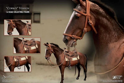 STAR ACE 1/6 James Dean, Clint Eastwood Wild West Horse SA0088C