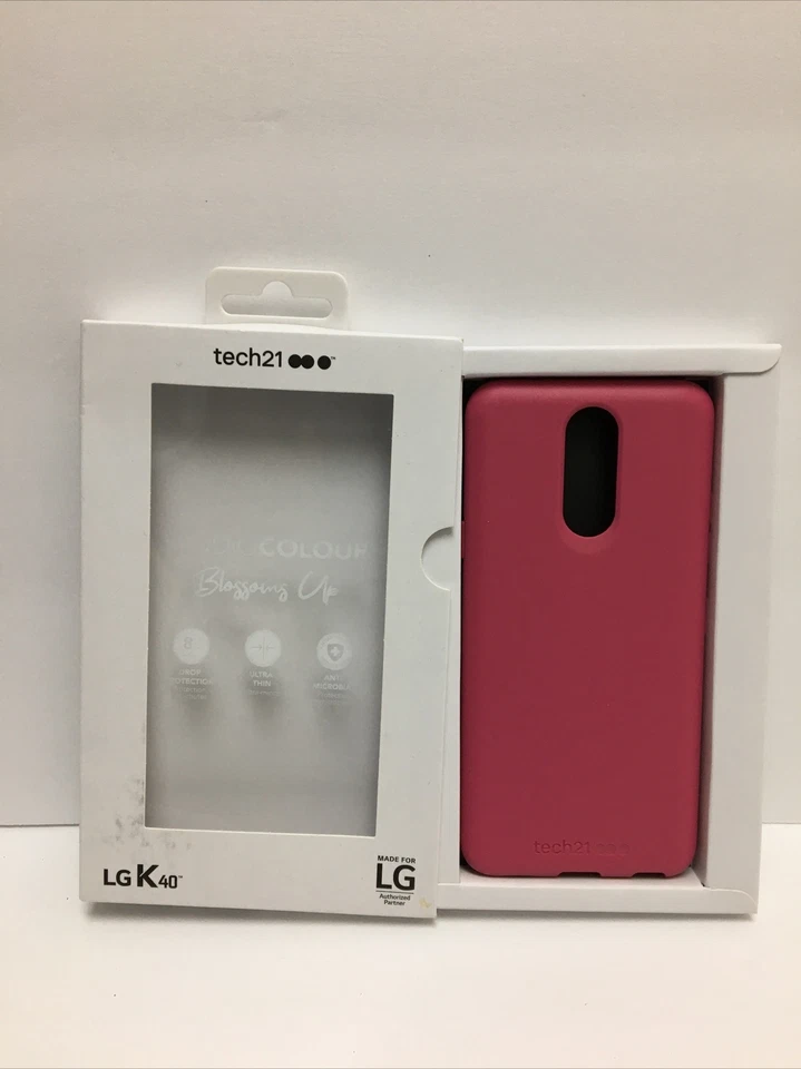 tech21 STUDIO COLOUR 8ft Drop Proof Anti-Microbial For LG K40 Blossoms #647 - Image 2 of 3