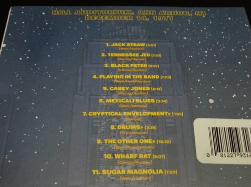 Grateful Dead Dave's Picks 26 Bonus Disc 2018 Albuquerque NM Ann Arbor 1971 4 CD - Picture 5 of 12