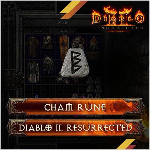 Cham Rune - Diablo 2 Resurrected D2r Diablo 2 - Photo 1 sur 1