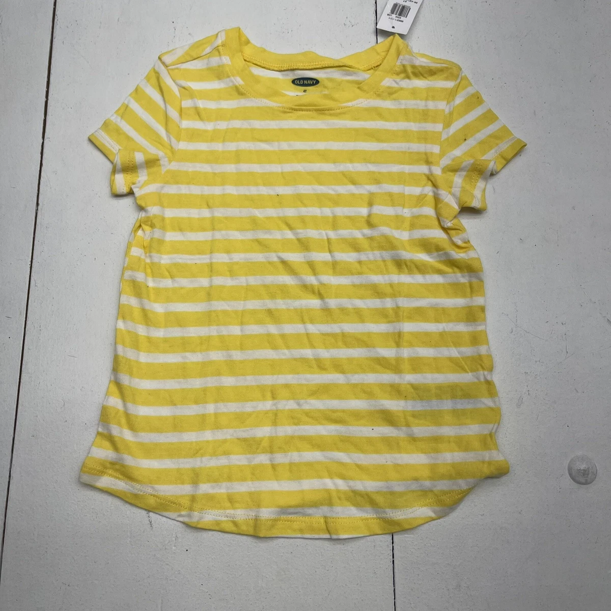yellow striped shirt toddler