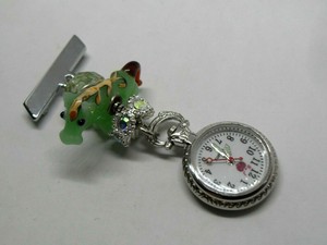 green fob watch